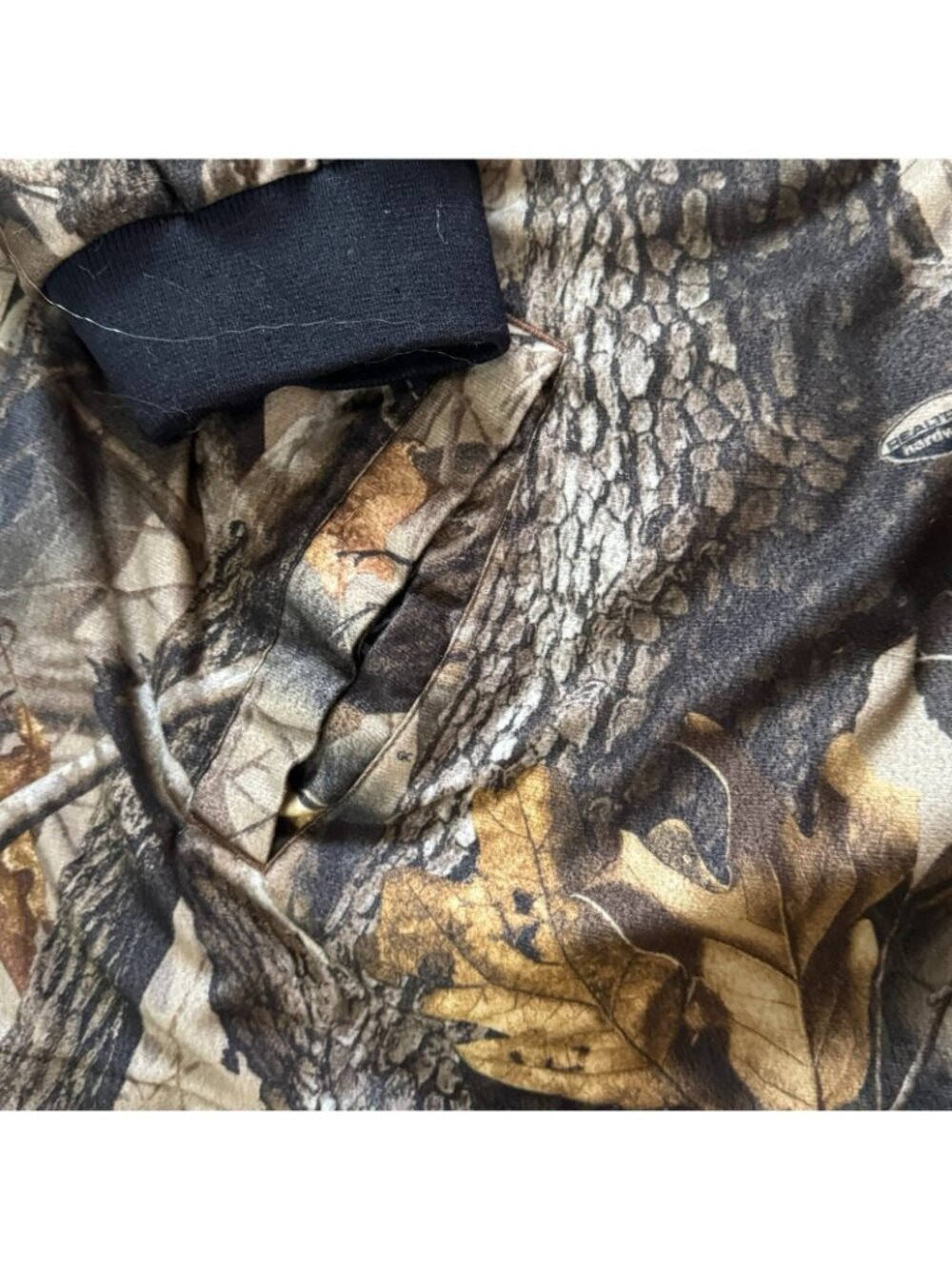 VTG Stearns Hunting Jacket Realtree Hardwoods Camo Insulated Men's XXL Bomber - Picture 3 of 10